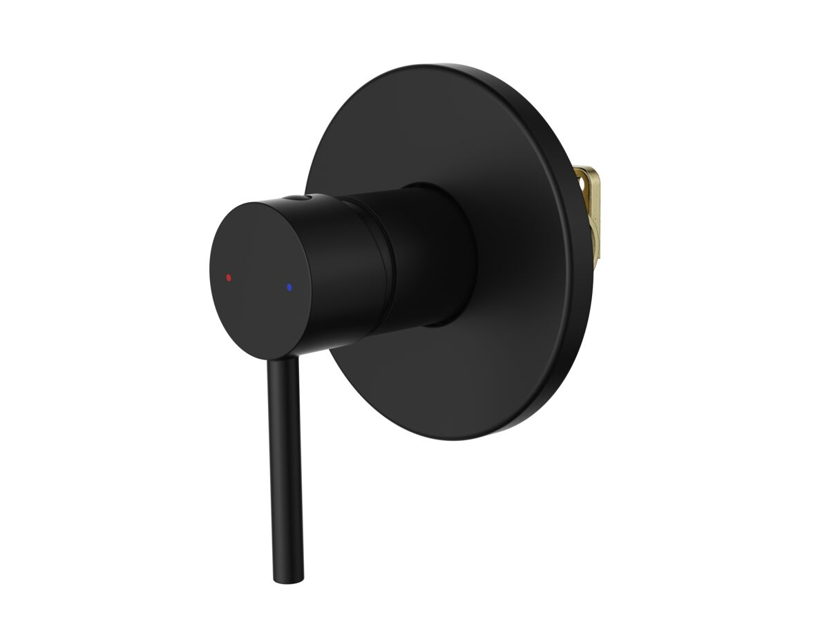 Hero - Posh Bristol Pin Shower Mixer Matte Black Lead Free