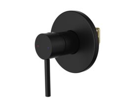 Hero - Posh Bristol Pin Shower Mixer Matte Black Lead Free