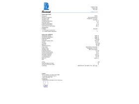 Technical Specifications - Tecumseh Semi Hermetic Compressor SH4612Z