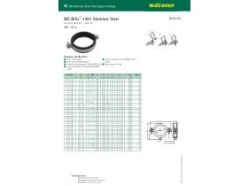 Specification Sheet - Walraven Bifix 1301 Stainless Steel M10