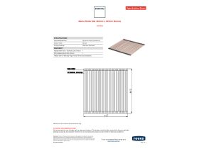 Specification Sheet - Memo Roller Mat 420mm x 445mm Bronze