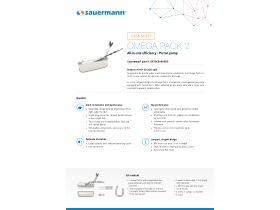 Specification Sheet - Sauermann Omega Pack 2