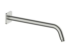 Hero - Mizu Bloc Wall Straight Shower Arm Brushed Nickel