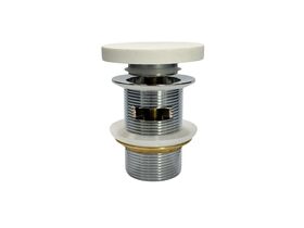 Hero - Omvivo Villa Bath Plug & Waste White Haven