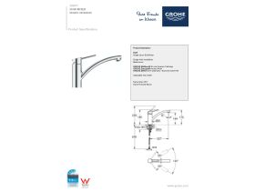 Technical Guide - GROHE Swift Sink Mixer Tap (4 Star)