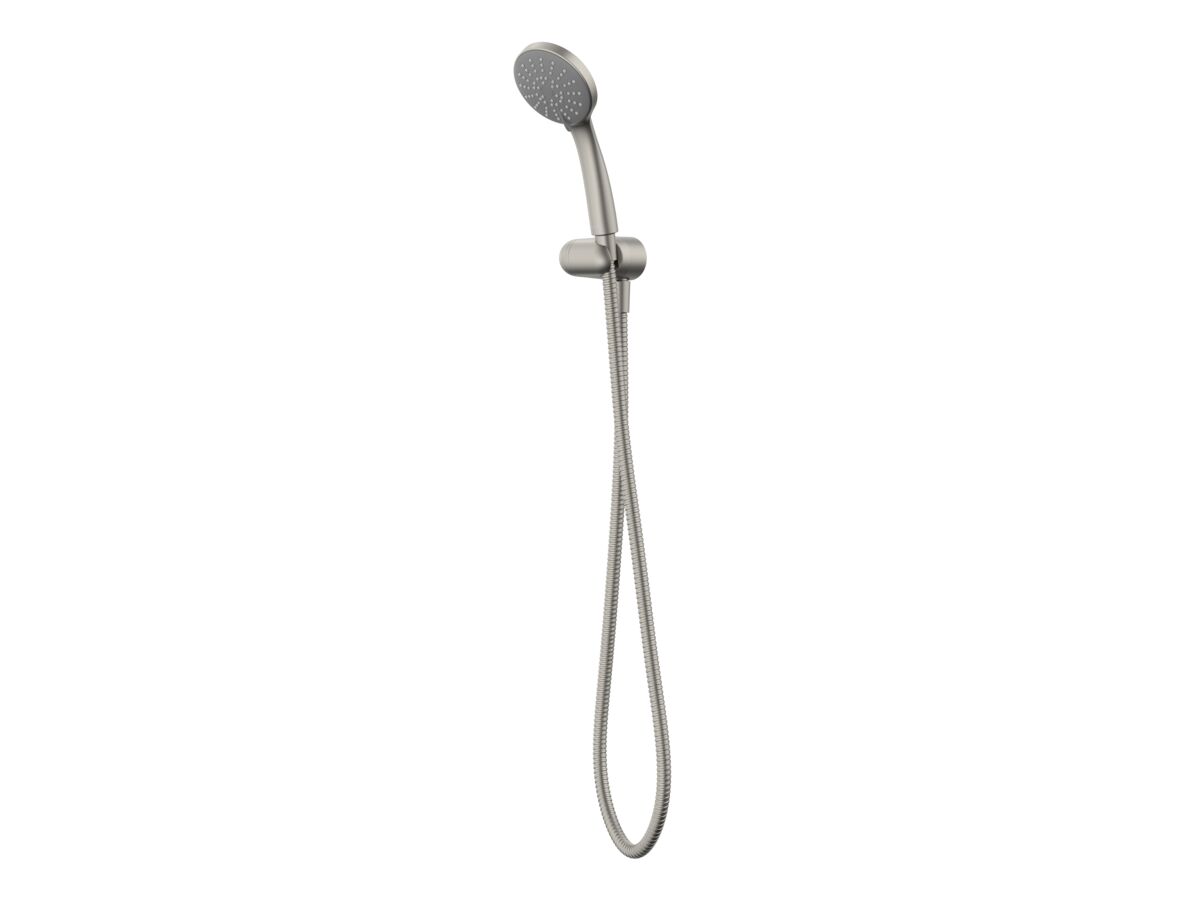 Hero - Posh Solus MK3 Handshower Wall Bracket 3 Function Brushed Nickel (4 Star)