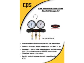 Technical Guide - CPS Co2 Manifold Set R744 Comes With 5 Ball Valve Hoses