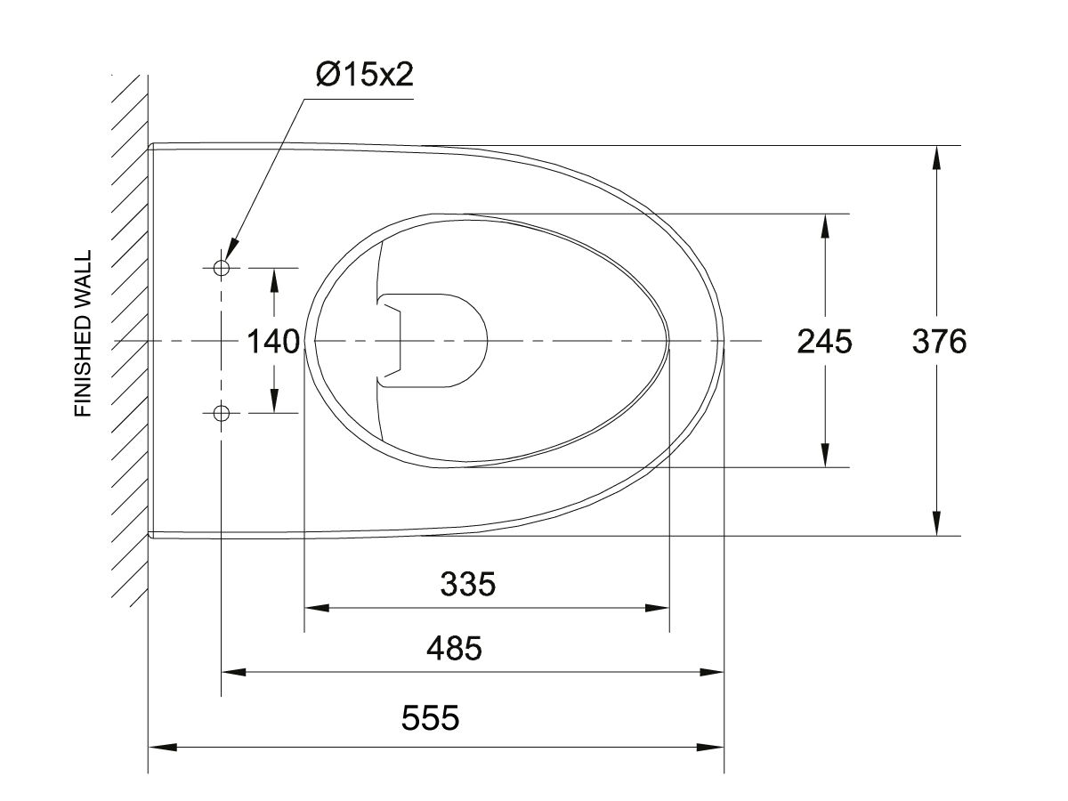 American Standard Acacia E Back to Wall Pan with Soft Close Quick Release Seat White and Chrome Strip (4 Star)