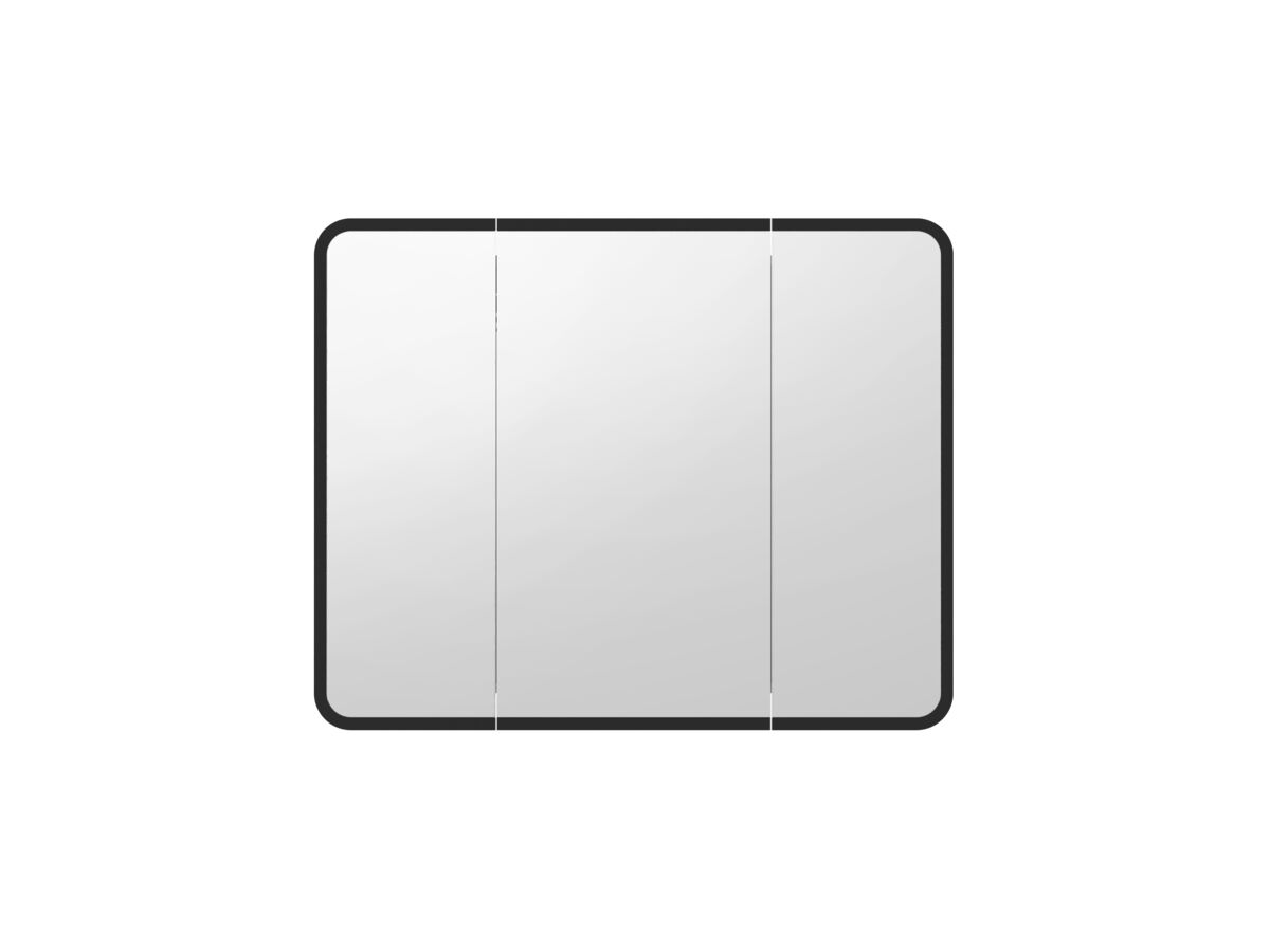 Supporting Image - Kado Lux Framed 3 Door Mirror Shaving Cabinet 1050mm x 840mm