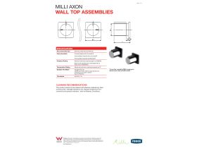 Technical Guide - Milli Axon Wall Top Assemblies