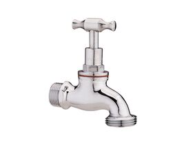 Supporting Image - Dura Bib Hose Male T-Head Chrome (O-Ring) 20mm Lead Free