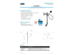 Specification Sheet - Zurn