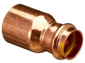 >B< Press Gas Fitting Reducer 40mm x 25mm