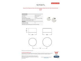 Specification Street - Sussex Pure Progressive Mixer Tap Diverter System Right Hand with Cirque Textured Handle Chrome