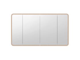 Hero - Kado Lux Framed 4 Door Mirror Shaving Cabinet 1500mm x 840mm