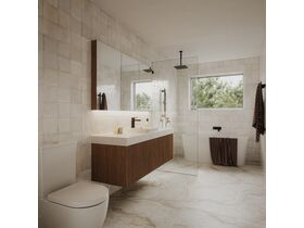Mizu Bloc Bathroom Matte Black
