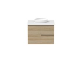 Hero - Posh Domaine 750mm Wall Hung Vanity Unit Conventional 50mm Top