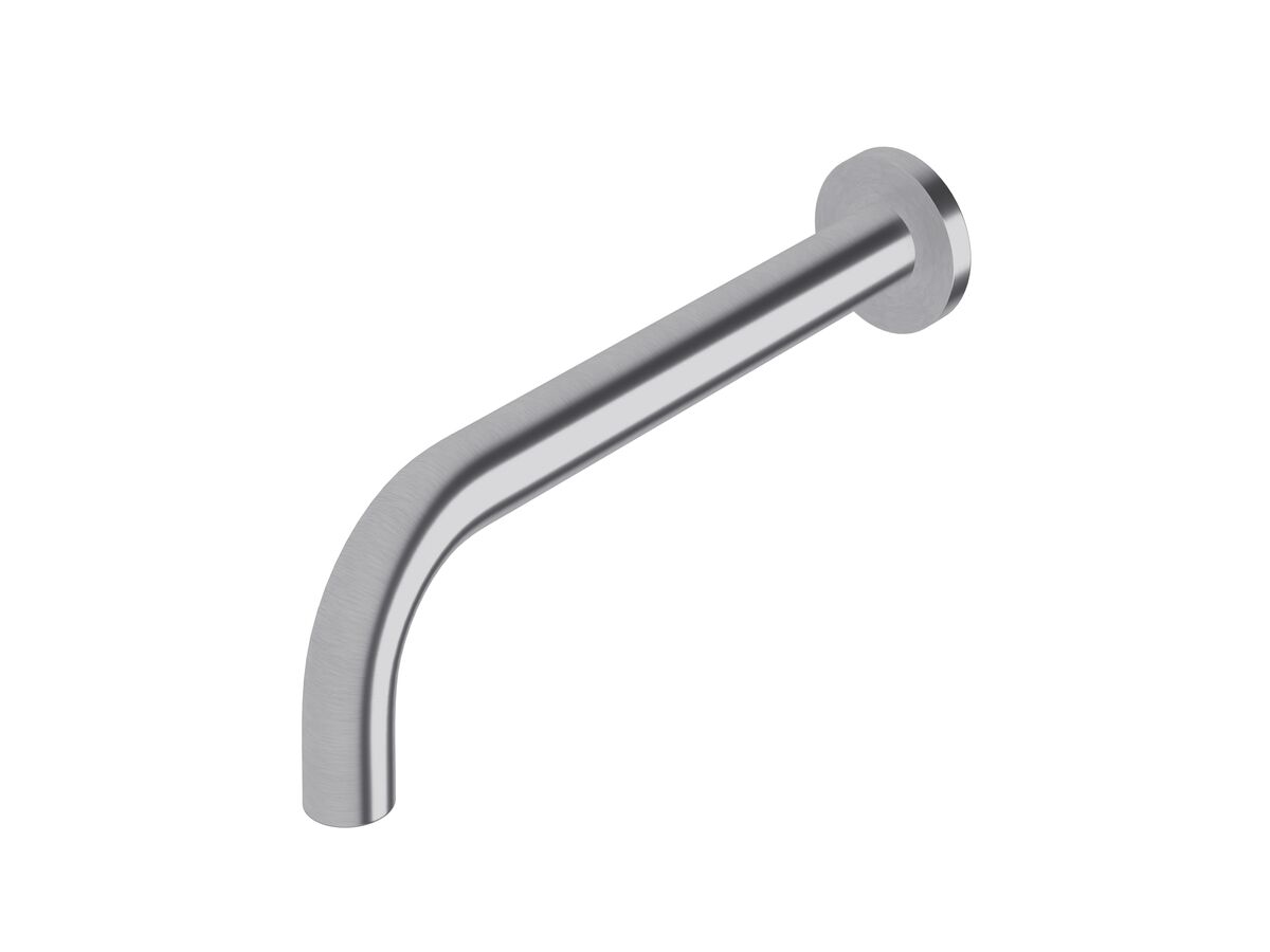 Sussex Scala 25mm Curved Bath Outlet 250mm Satin Chrome
