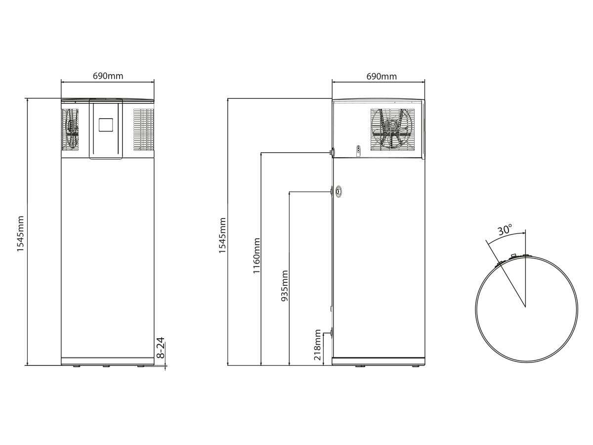Thermann X Hybrid Heat Pump 220