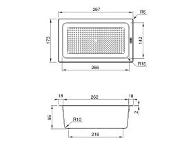 Franke All-In Sink Accessory Pack (Large Strainer Bowl)