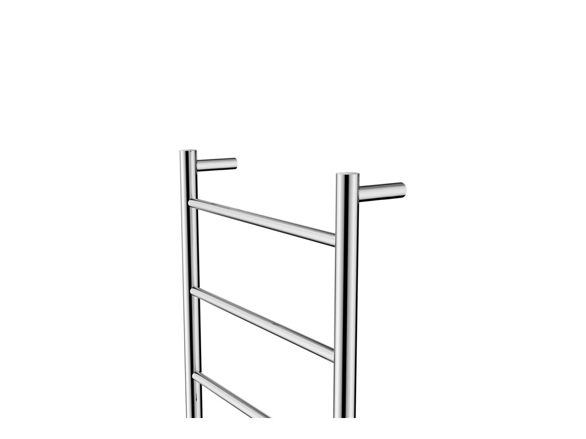 Posh Solus MK2 Heated Towel Rail 500mm x 700mm Polished Stainless Steel