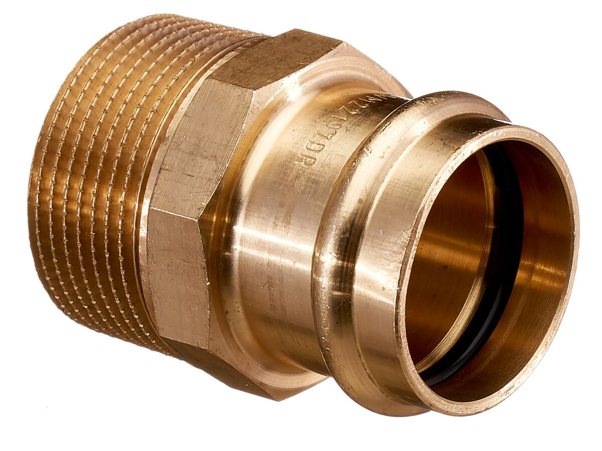 >B< Press Water Male Coupling 32mm x 1 1/4" BSP