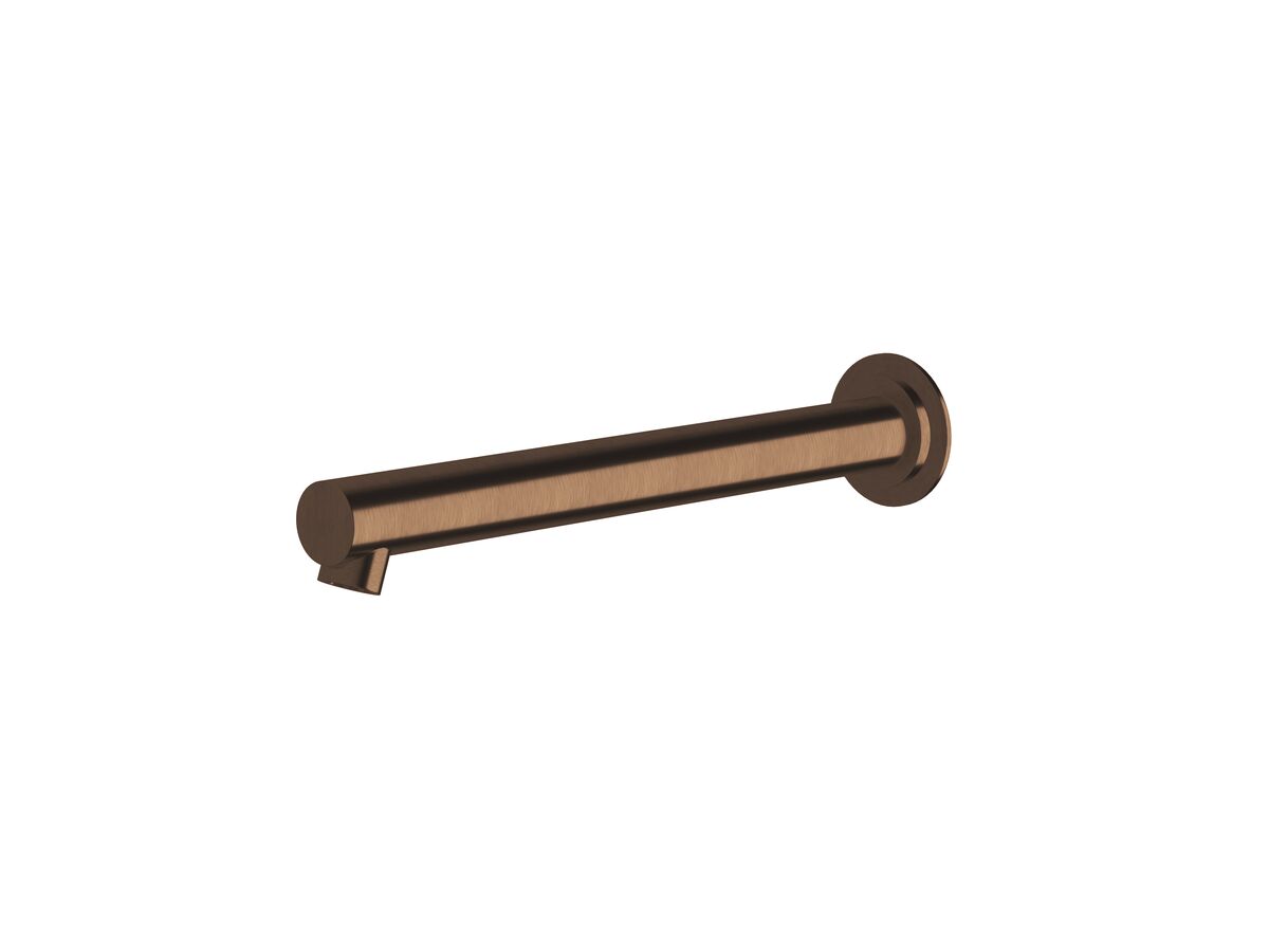 Sussex Scala Bath Wall Outlet 250mm LUX PVD Brushed Rare Bronze