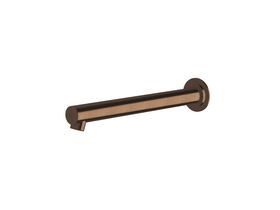 Sussex Scala Bath Wall Outlet 250mm LUX PVD Brushed Rare Bronze