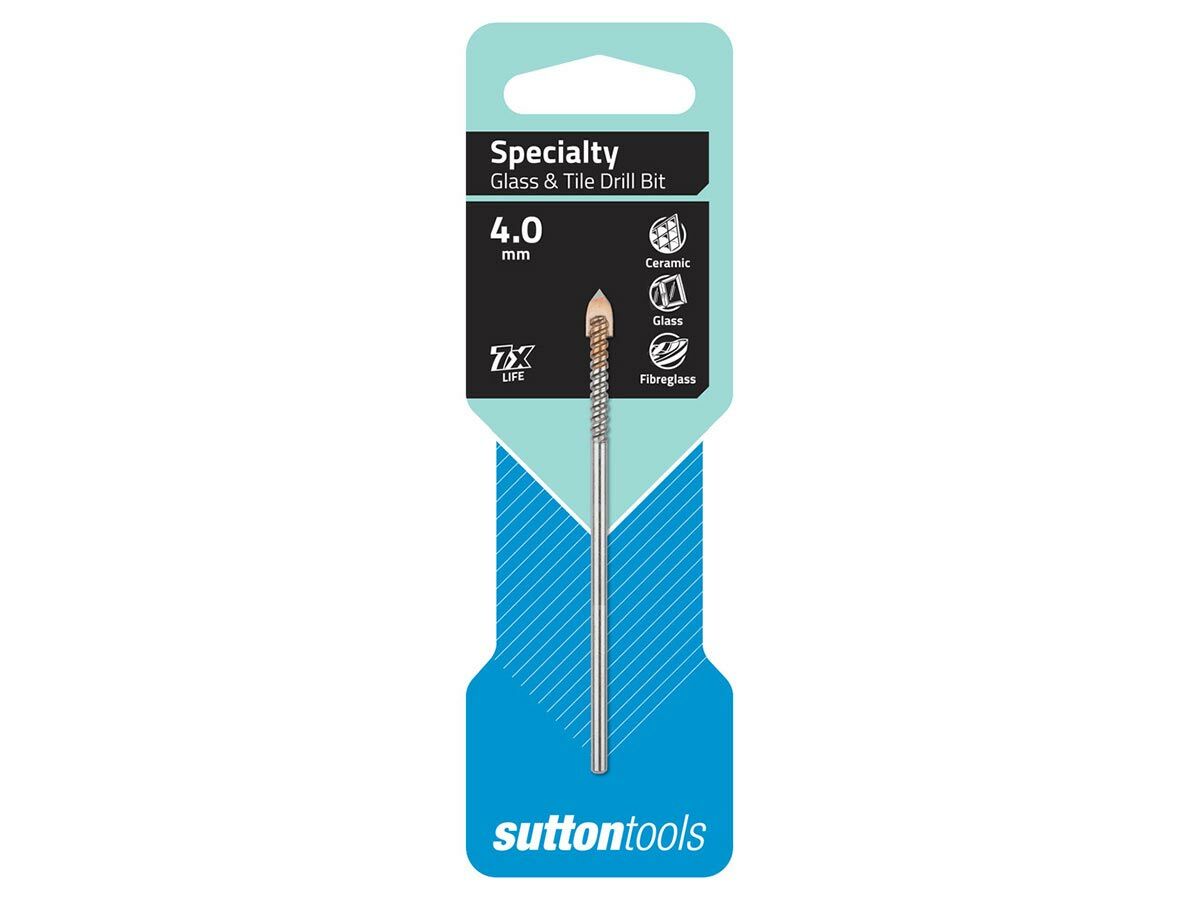 Sutton Glass & Tile Drill Bit 4mm