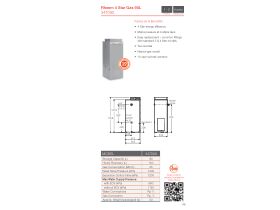 Specification Sheet - Rheem 4 Star 90L Natural Gas Hot Water System