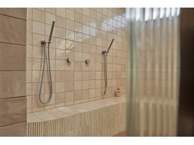 In Situ - Milli Meld Microphone Handshower with Water Inlet Swivel Wall Bracket Brushed Nickel (4 Star)