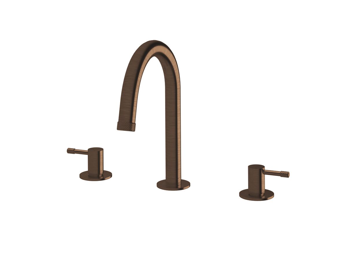 Hero - Sussex Scala Nova Basin Set PVD Brushed Bronze (5 Star) Lead Free