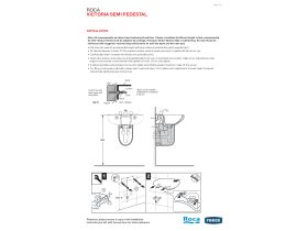 Installation Instructions - Roca Victoria Semi-Pedestal