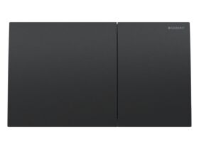 Geberit Sigma 70 Dual Flush Button Black Chrome Easy Clean Coating