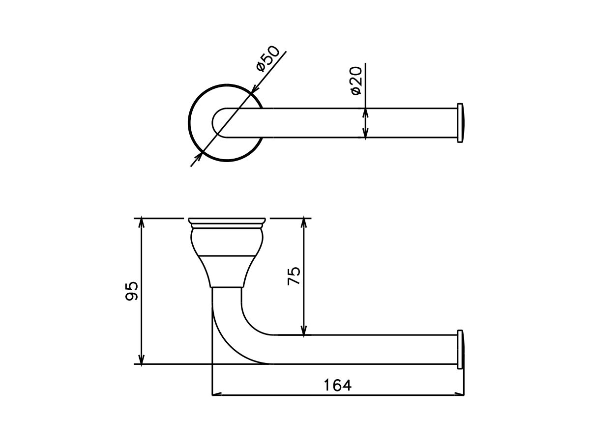 Milli Monument Edit Toilet Roll Holder