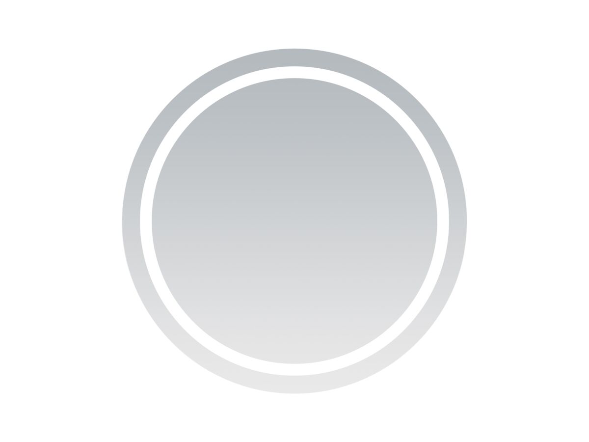 Hero - Kado Aspect Round Veil LED Mirror 600mm