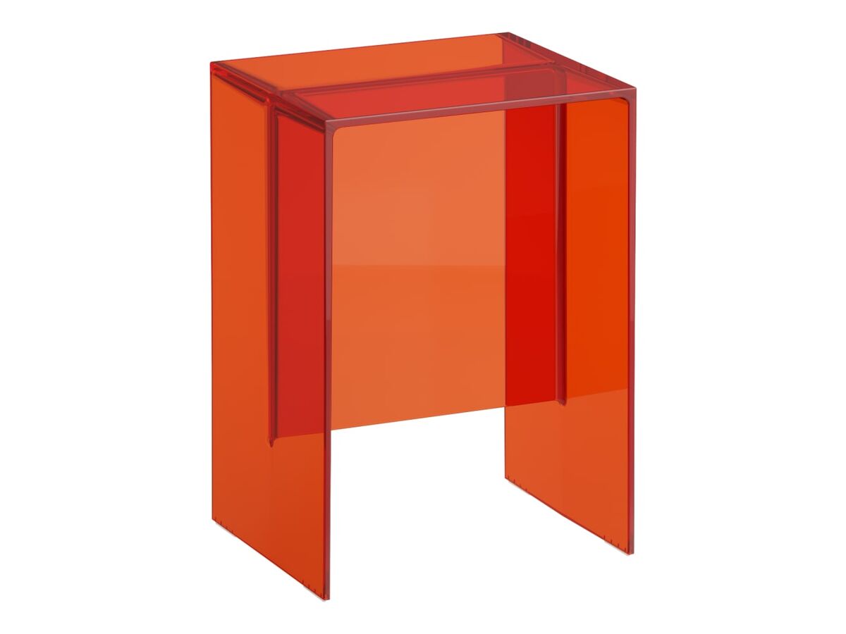 Kartell Stool 330 x 280 x 465mm Tangerine Orange