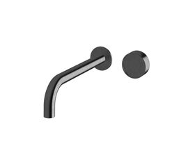 Hero - Sussex Pure Elemental Progressive Wall Basin Mixer System 250mm PVD Brushed Gunmetal (3 Star) Lead Free