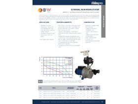 Specification Sheet - RainPro RM4000-4 System with Reefe PRJ55 Pressure Pump