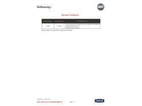 Hideaway+ Warranty (Pre-April 2026)