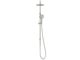 Supporting Image - Posh Domaine Twin Rail Shower Brushed Nickel (3 Star)