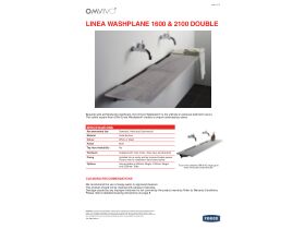 Technical Guide - Linea Double Washplane