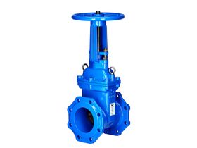 Dimax Reslient Seated Gate Valve OS&Y PN16 Table E 150mm Clockwise Close