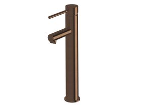 Hero - Sussex Scala Extended Basin Mixer Tap with 100mm Extension Pin LUX PVD Brushed Rare Bronze (6 Star)