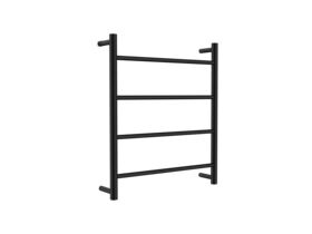 Posh Solus MK2 Heated Towel Rail 700mm x 700mm Matte Black
