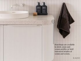 Kado Neue Fluted Vanity  - Range Details