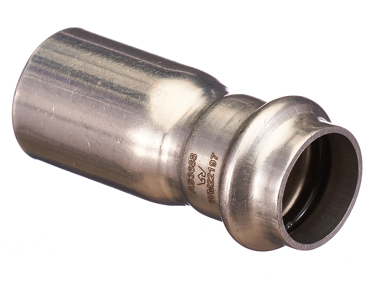 >B< Press Stainless Steel Fitting Reducer 28mm x 22mm