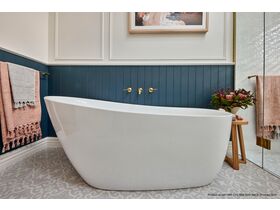 Sussex Oria Wall Bath Set Brushed Gold