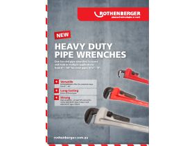 Brochure - Rothenberger Heavy Duty Wrenchers
