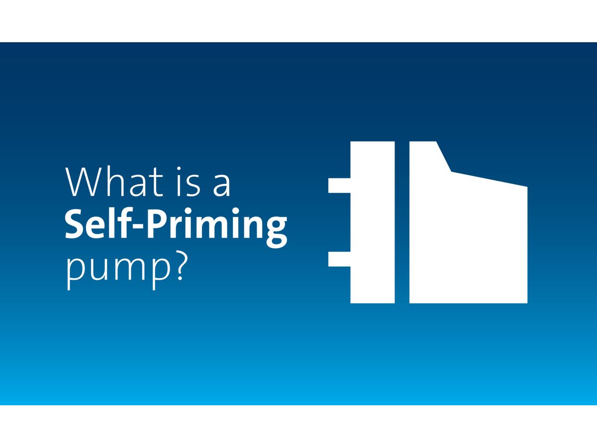Self Priming Pump